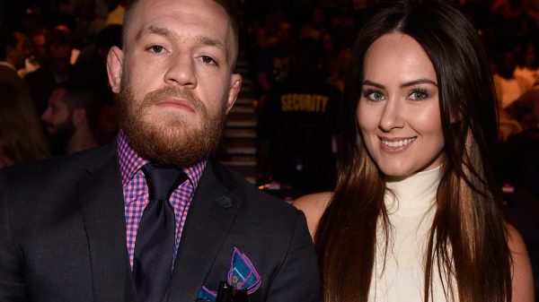 Conor McGregor consoled by fiancée Dee Devlin after his UFC 257 loss