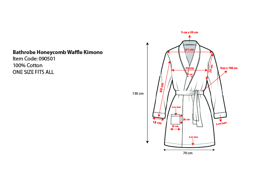 Bath Robe Spec Sheet copy