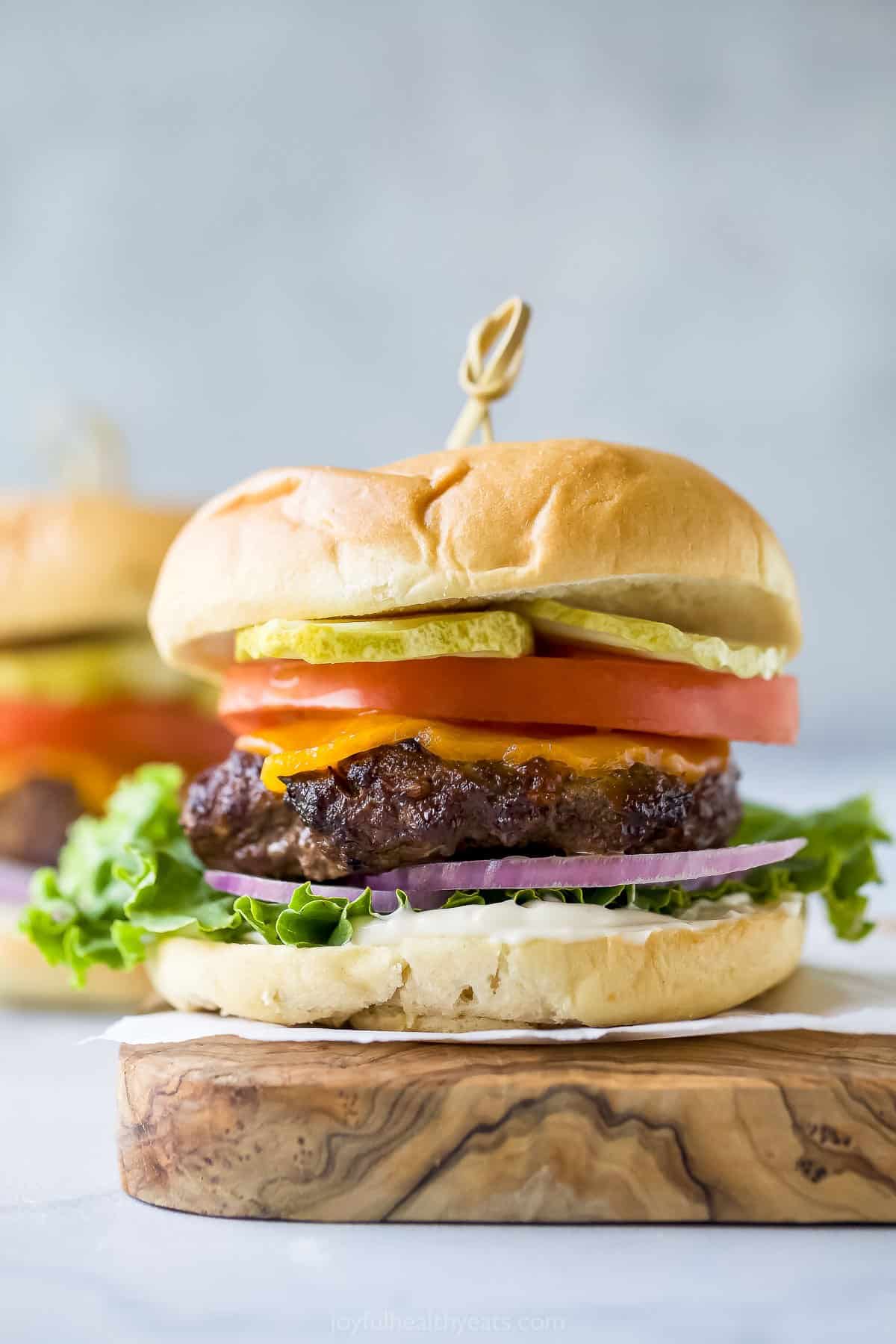 Juicy Air Fryer Burgers web 7