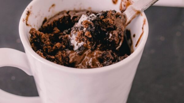 Oreo Mug Cake with Coffee