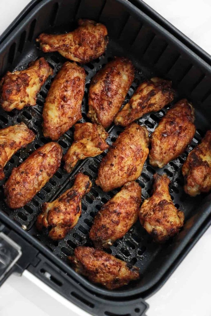 Perfectly Cooked Tyson Frozen Chicken Wings in Your Air Fryer
