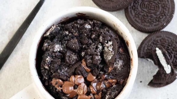 oreo mug cake