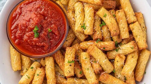 Air Fryer Pasta Chips Recipe