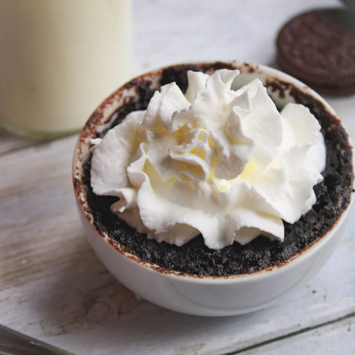 Oreo Mug Cake in 2 Minutes