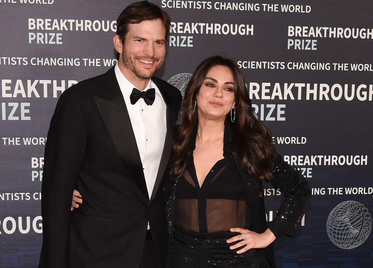 Mila-Kunis-and-Ashton-Kutcher-at-the-9th-Annual-Breakthrough-Prize-ceremony