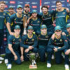 Australia win rain-hit T20 to sweep series against New Zealand