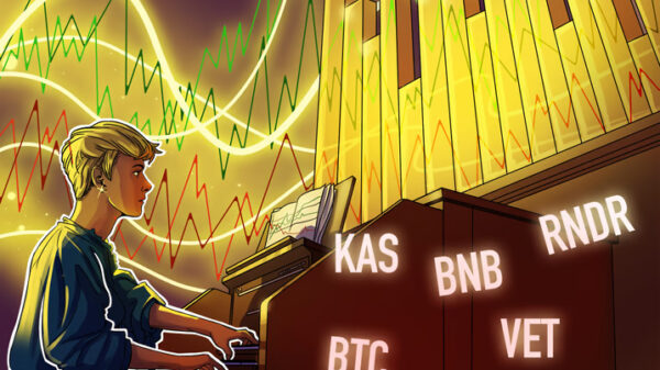 BNB VET RNDR and KAS are showing bullish signals as Bitcoin bulls strive to maintain the 52000 level