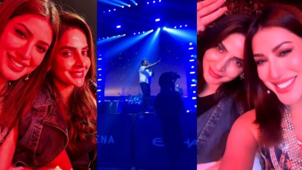 Saba Qamar and Mehwish Hayat Delight in Atif Aslams Abu Dhabi Concert