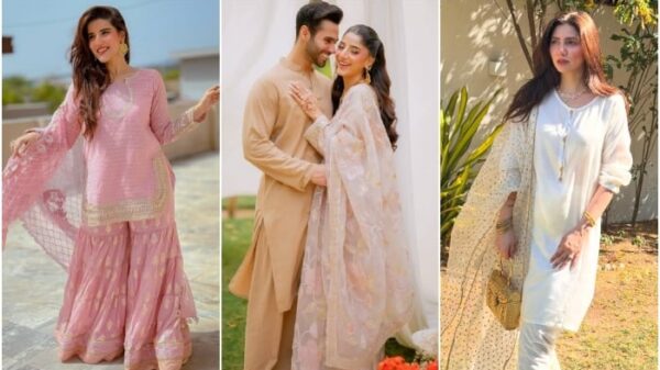Pastel perfection Pakistani celebs opt for soft hues on Eid ul Fitr 2025