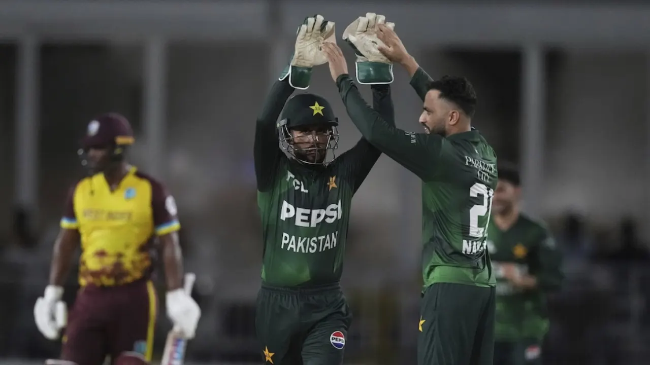 Ayub 57 Nawaz three for extend West Indies horror run
