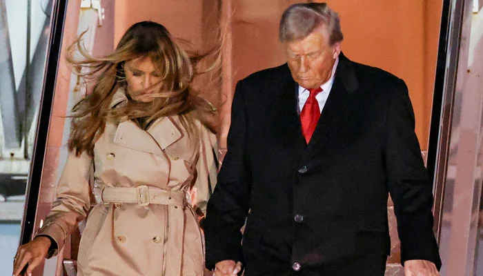 Donald Trump's UK state visit starts with projections with Jeffrey Epstein